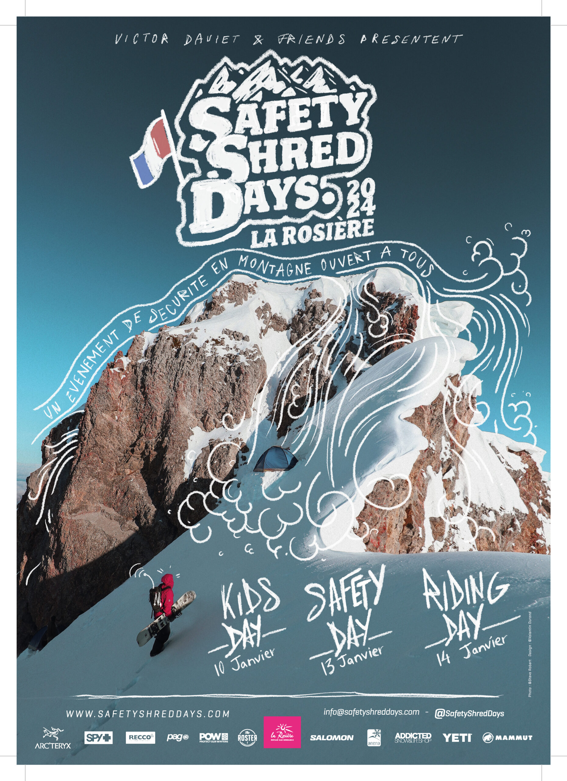 Safety Shred Days by Victor DAVIET - La Rosière - Station de ski